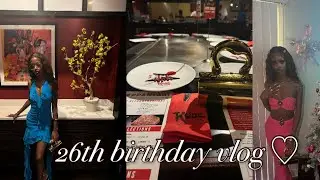 my 26th birthday vlog 🎂♋️| birthday dinner at kobe's + pictures 🤍