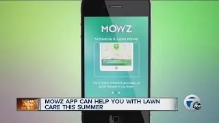 Mowz app can help you with lawn care this summer