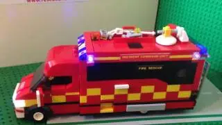 Lego MOC FIRE Command unit