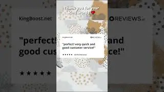 Thank you for your kind words! Try it too! #kingboost #review #reviews