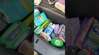 POV: Mini stockpile growing in my car 🤭 #extremecouponer #stockpike