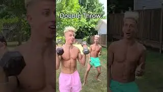 Водяные шарики с гантелями! Да Виннки Близнецы TikTok