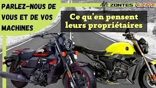 UM VEGAS - ZONTES SCRAMBLER - Présentations de leur propriétaire