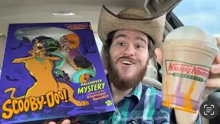 Krispy Kreme Scooby Doo Halloween Doughnuts and Scooby Doo Shake Review