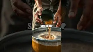 Building a Natural Water Filter Using Sand and Gravel