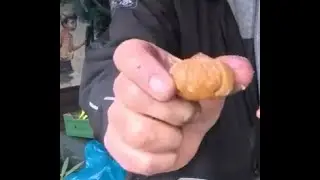 Ger&ouml;stete Maronen auf dem Raketenofen