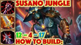 SMITE HOW TO BUILD SUSANO - Susano Jungle + How To + Guide (Season 7 Conquest) Titanium Ronin #Smite