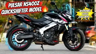 PULSAR NS400Z QUICKSHIFTER+😻AFFORDABLE 400CC✅2.45LAKHS🤑