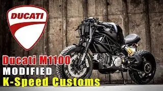 Ducati M1100 Modified K Speed Customs || OTOMODIEF TV