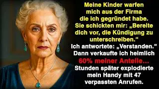 Meine Kinder haben mich aus der Firma geworfen, die ich gegründet habe – dann habe ich 60% verka