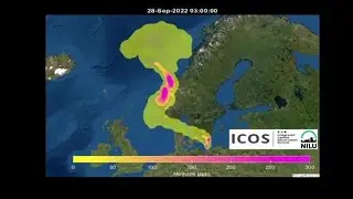 Come si muove la nuvola di metano sopra la Scandinavia: le immagini dal radar