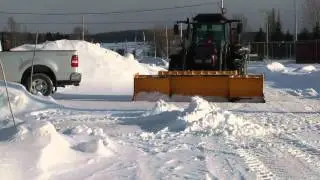 Cotech EXTREV-8-14 Gratte &agrave; neige invers&eacute; extensible/Extendable and reversible snow plow Video