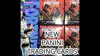 Brand NEW! PANINI  FORTNITE TRADING CARDS #LEGENDARY🔥🔥🔥
