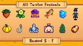 Stardew Valley's 12 Festivals - Ranked!