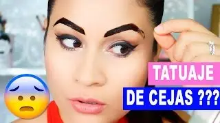 TATUAJES DE CEJAS EN CASA??? I CEJAS PERFECTAS  SIN SOMBRAS