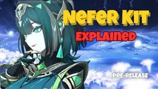 Nefer Kit Pre-Release Breakdown 🌙 New Lunar Bloom DPS & Llama Synergy | Genshin Impact