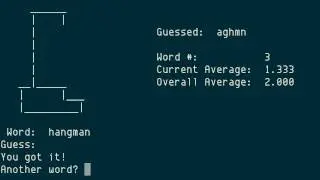 hangman from BSD Games