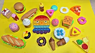 🥯 ASMR_Video * Can You Tell How Many Snacks Toy On The Floor I No Talking *