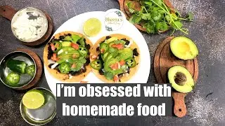 Homey Healthful Tasty Avocado Black Bean Tostadas to WOW your Family Video Recipe | Bhavna's Kitchen
