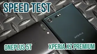 Oneplus 5T vs Sony Xperia XZ Premium Speed Test! Multitasking, Benchmark