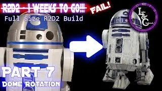 Сборка R2D2, часть 7 — Вращение купола и вращающаяся подставка.