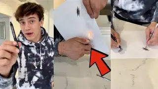 You can erase PEN with FIRE?! - #Shorts