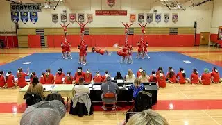Central League competition: Fords JV Cheerleading performance