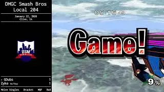 GDubs vs Zyko &ndash; DMGC Smash Bros Local 204 &ndash; Winners Quarter&ndash;Final