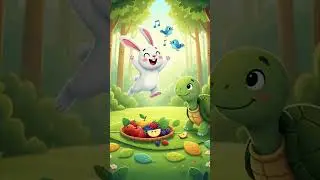 A Magical Forest Story 🌈 | Tales for Little Paws🐾#shorts #shortsfeed
