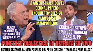 Ekaizer REVIENTA al defensor del PP &iexcl;Esto NO es pol&iacute;tica, es CRIMINALIDAD! 🚨