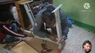 أسهل وافضل تجميع تربيزة ماكينة خياطه نص أوتوماتيك
