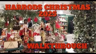 Harrods Walkthrough -Christmas 2025