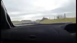 Mat Wheeler - Smetharpe test day in car