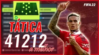 FIFA 22 - A MELHOR T&Aacute;TICA FORMA&Ccedil;&Atilde;O 4-1-2-1-2 (2) ULTIMATE TEAM