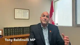 MP Tony Baldinelli Canada Day Message