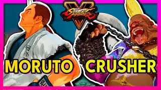 SFV 🥊 Moruto (DAN) VS Crusher (BIRDIE) 🥊 スト5  🥊 SF5 🥊 Street Fighter 5