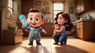Baby Jax Spills the Juice | Messy Fun Song for Kids | Toddler Rhymes and Preschool Learning Time