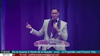 Pourquoi la Beauté Ne Suffit Pas Sans l’Éclat Spirituel | Prophète Joël Francis Tatu