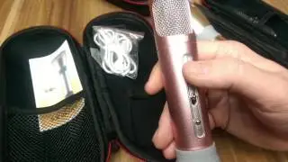 Пробники с Alibaba  Караоке Микрофоны Tuxun K068