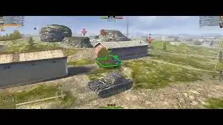 World of Tanks Blitz T30 6883 dmg done