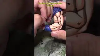 Customizei o GOKU com massinha e tinta 😮&zwj; Pintura Incr&iacute;vel de Dragon Ball Z