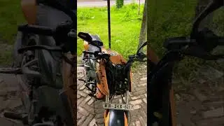 Pulser Ns 200/160 red drl done by F4 bike accessories #art #shorts #trending #viral #music #op #ns