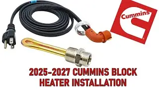 Ep 33: 2025-2027 CUMMINS BLOCK HEATER INSTALLATION Dodge Ram 2500 3500 #projectshiloh