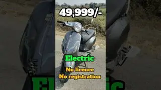call on electric scooty 49,999 only