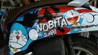 MODIFIKASI DECAL SCOOPY 2018#modifikasiscoopy #decalmontor #scoopy