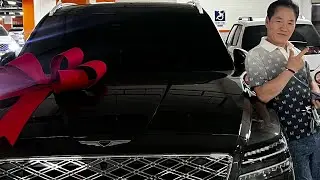 삼남매의 아빠 차선물 서프라이즈(GV80)🚘♥️