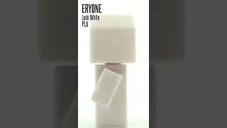 755 ERYONE Jade White PLA | 3D printed sample - #FilaMODE