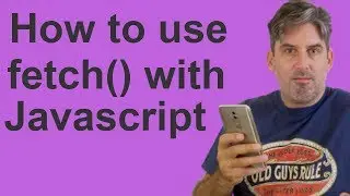 How to use fetch() with Javascript! It's so simple