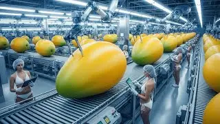 Inside the Mango Paste Factory &ndash; (Full Process) How Luxury Fruit Pastes Are Made
