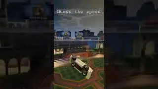 Holy speed... Guess the speed 😳 #gaming #rocketleague #gamer  #shorts #fortnite #apex #pc #xbox #ps5